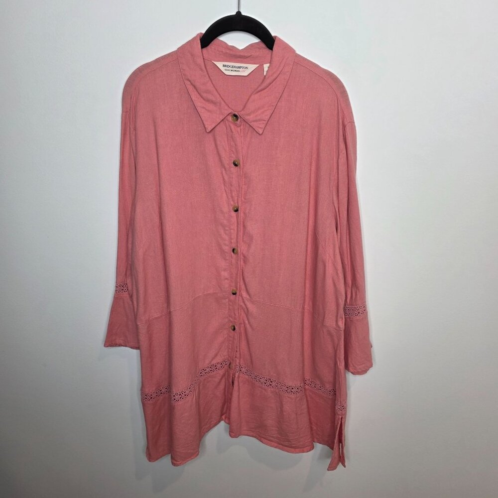 Bridgehampton Isaac Mizrahi Live Button Up‎ Womens XLarge